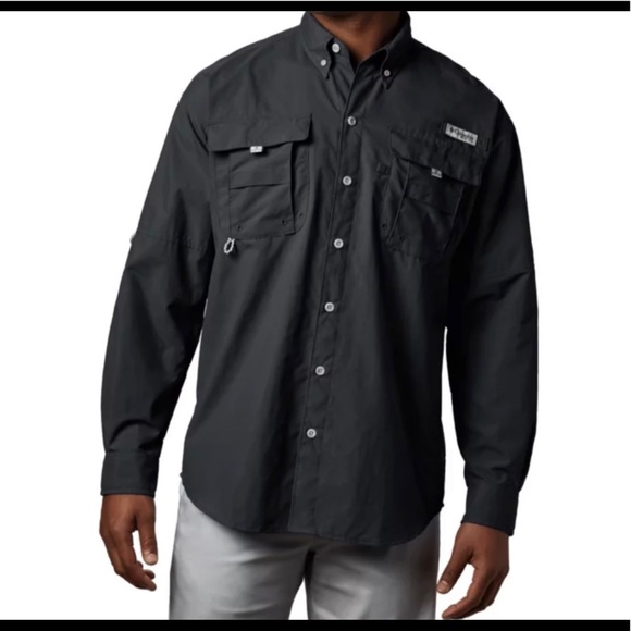 Columbia men's long sleeve PFG Shirt - Picture 1 of 9